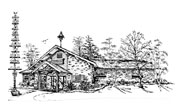 The Chalet at Oak Shade Grove (& Black Forect Cafe)