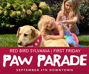 Red Bird Sylvania Paw Parade Sept 2026