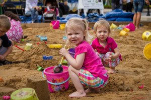 6th Annual Sand-Tastic Returns to Levis Commons Photo